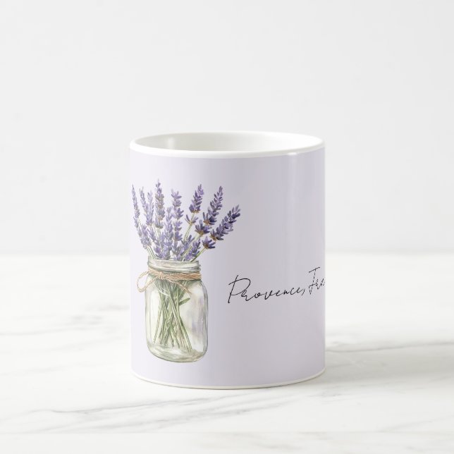 Taza De Café Tarros de flores de lavanda Provenza, Francia (Centro)