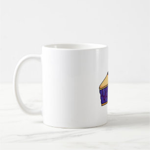 Taza De Café Tarta De Arándanos Kawaii
