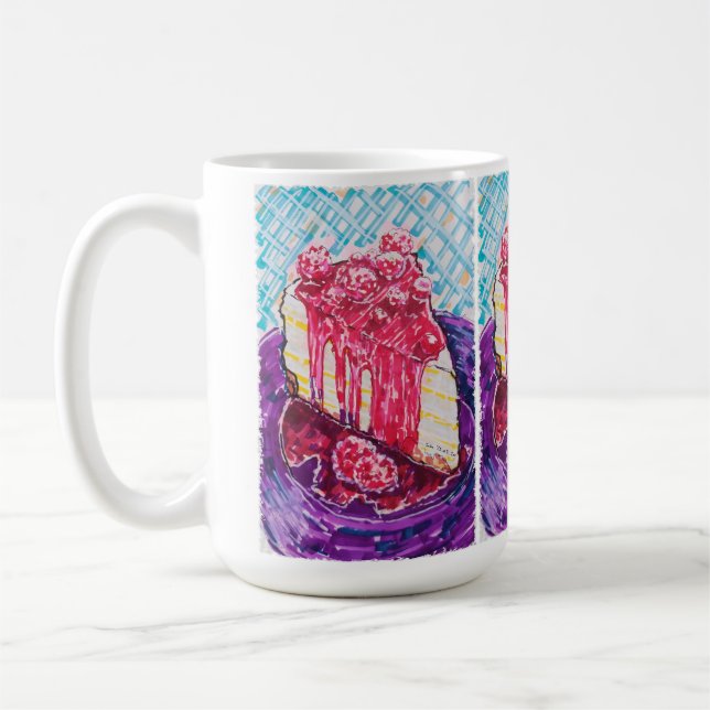 Taza De Café Tarta de frambuesa (Izquierda)