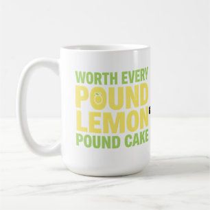 Taza De Café Tarta De Limón Vale Cada Libra Postre Divertido