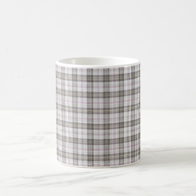 Taza De Café Tarta de moda gris (Centro)