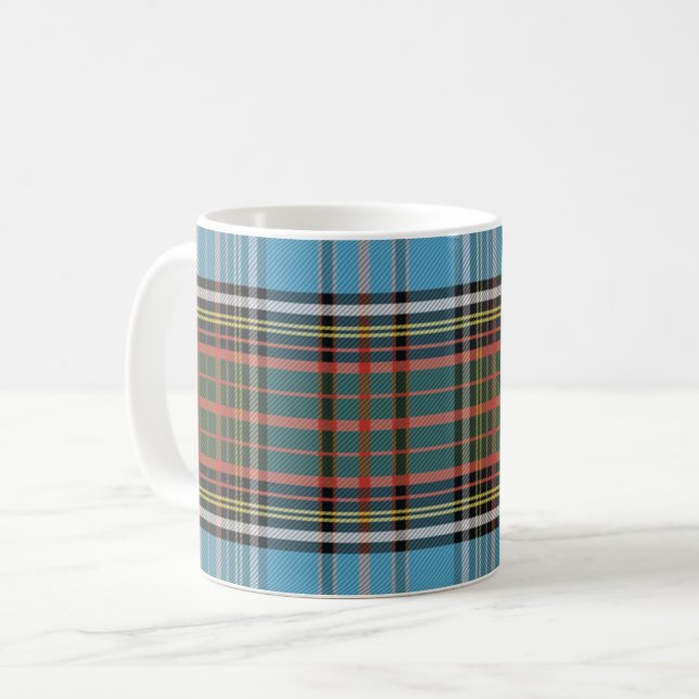 Taza De Café Tartan Clan Anderson Plaid (Anverso izquierdo)