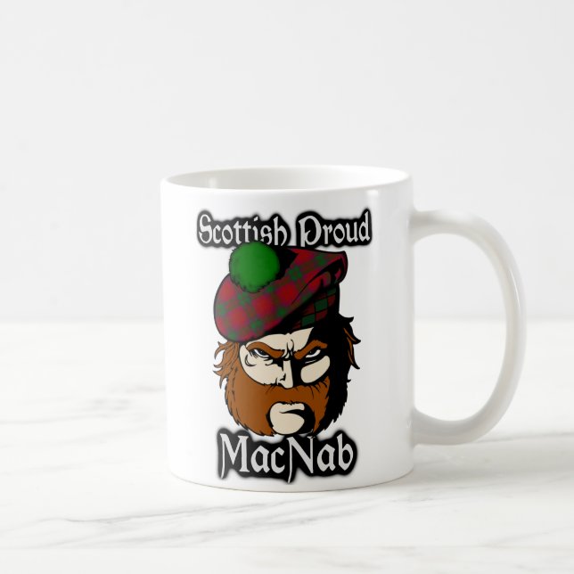 Taza De Café Tartan Clan MacNab Escocés (Derecha)