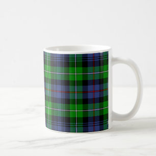 Taza De Café Tartán de MacKenzie (aka tartán de los montañes