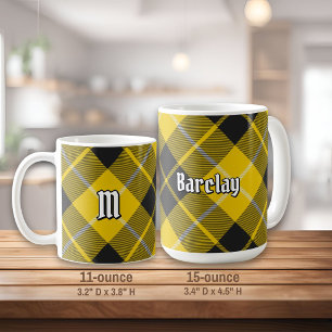 Taza De Café Tartan de Vestido del Clan Barclay