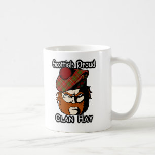 Taza De Café Tartan escocés del Clan Hay escocés
