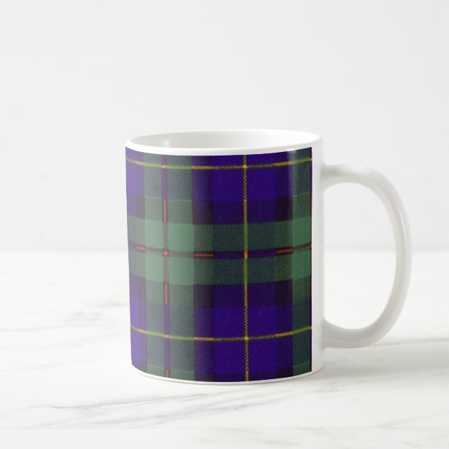Taza De Café Tartán escocés real - Macleod de Harris (Derecha)