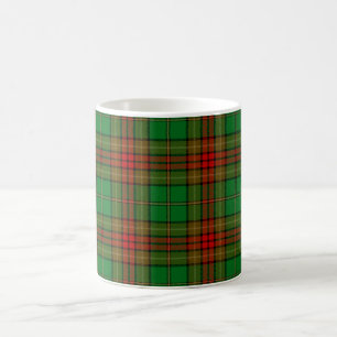 Taza De Café Tartán irlandés del condado de Cavan