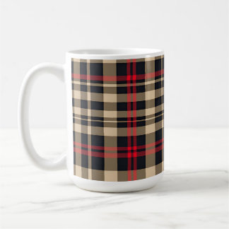 Taza De Café Tartan Plaid Mug