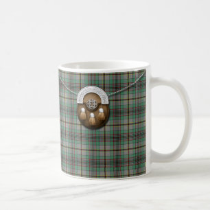 Taza De Café Tartán y escarcela de los montañeses de Escocia 