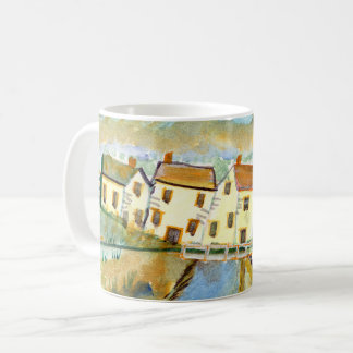 Taza De Café Tartas de café de diseño de color agua único
