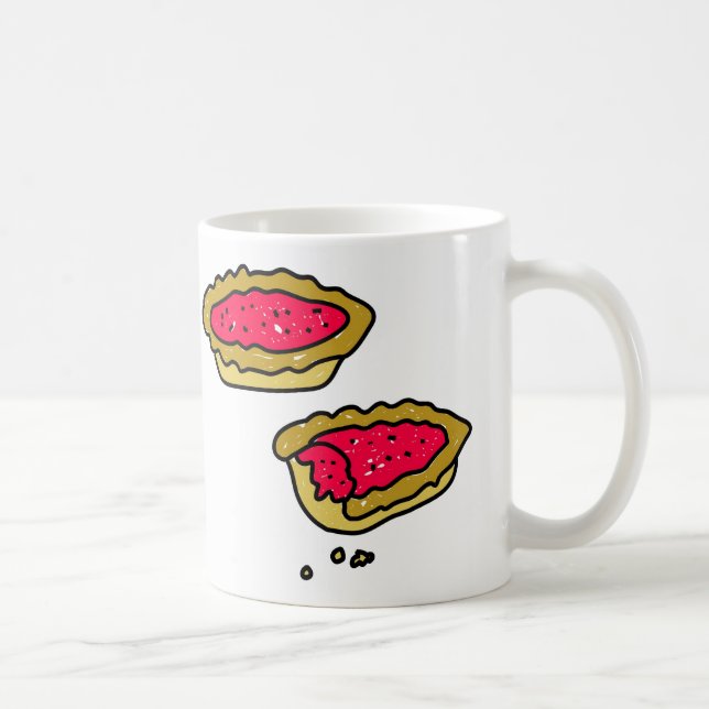 Taza De Café tartas del atasco (Derecha)
