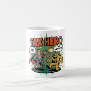 Taza De Café Tasa de café de Humor de IRS