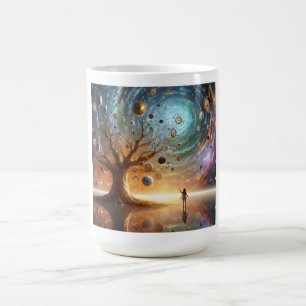 Taza De Café Tasa de papel verde de los controladores de tiempo