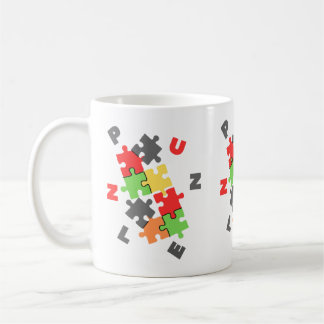 Taza De Café Tasa de rompecabezas