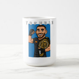 Taza De Café Tasa UFC, Topuria, amantes de la MMA