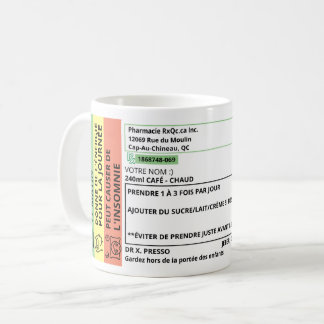 Taza De Café Tasse à café personnalisé Coffee Mug