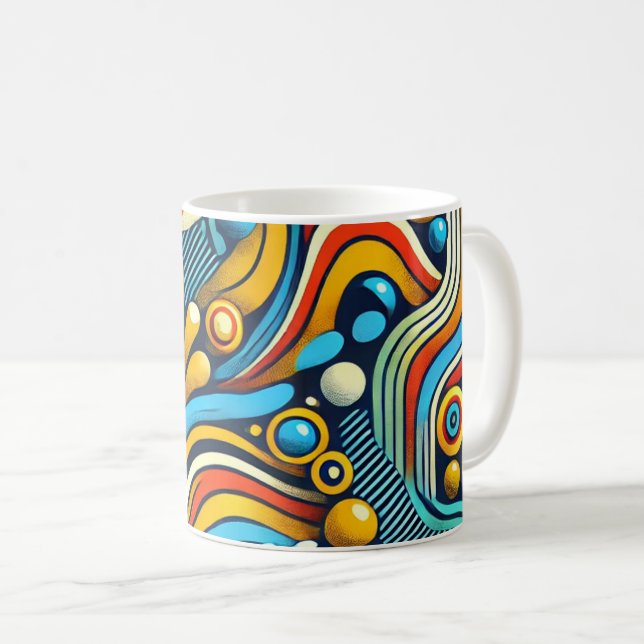 Taza De Café Tasse café Wax africain (Anverso derecho)