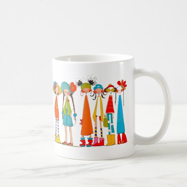 Taza De Café Tasse copines (Derecha)