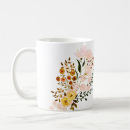Taza De Café Tasse fleurs 