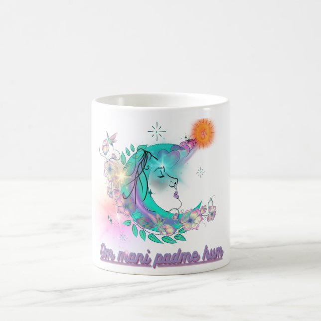 Taza De Café Tasse latte Lune & Soliel Origine 2 (Centro)