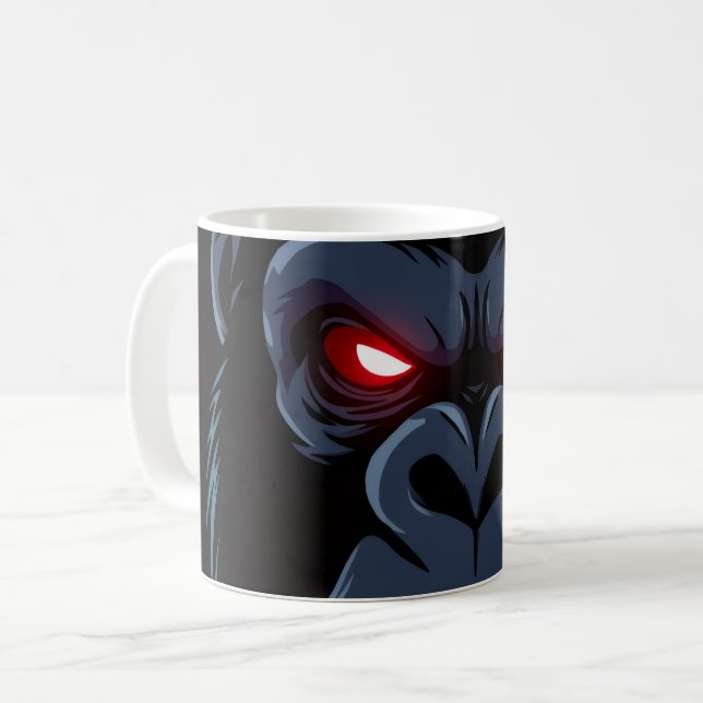 Taza De Café Tasse Mad Gorilla  (Anverso izquierdo)
