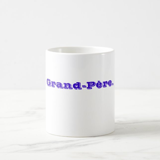 Taza De Café Tasse magnífico-père "Magnífico-Père" de café (Centro)