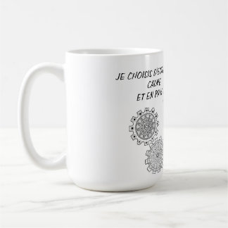 TAZA DE CAFÉ TASSE MANTRA POSITIF