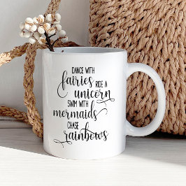 Taza De Café Tasse / Mug "Baile con hadas..."