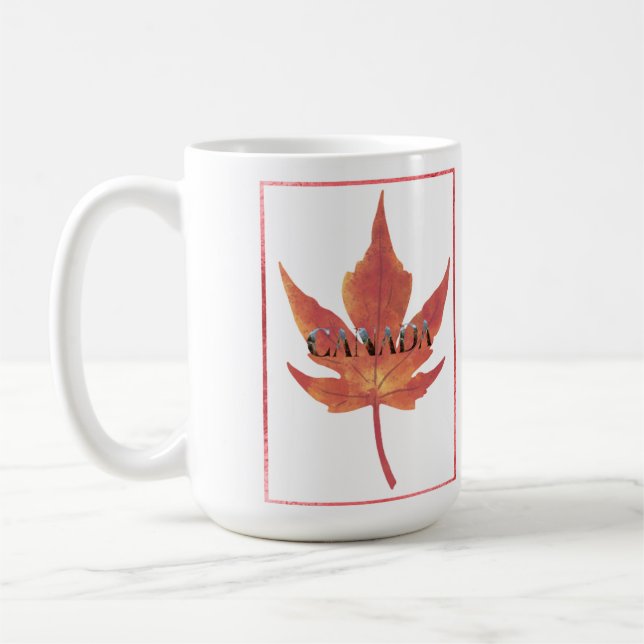 Taza De Café tasse /Mug feuille  (Izquierda)