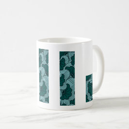 Taza De Café Tasse, mug imprimé Afro-mozaïk