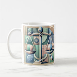 Taza De Café Tasse, mug, signe du zodiaque "Balance"