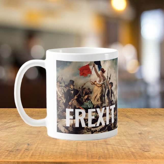 TAZA DE CAFÉ TASSE PATRIOTE FREXIT (LE MUG DU VRAI PATRIOTE)