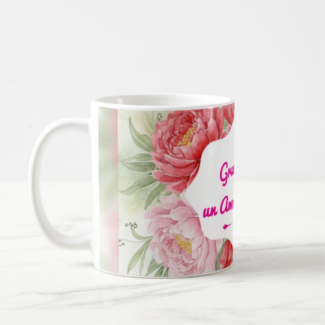 Taza De Café Tasse Pivoine (Izquierda)