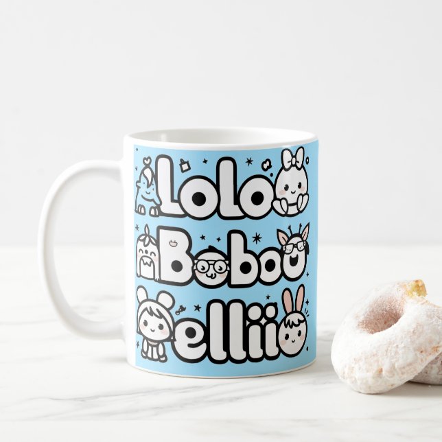Taza De Café tasse pour enfants (Con donut)