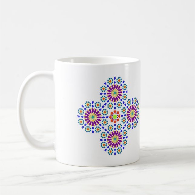 Taza De Café Tasses unique avec un style arabe. (Izquierda)