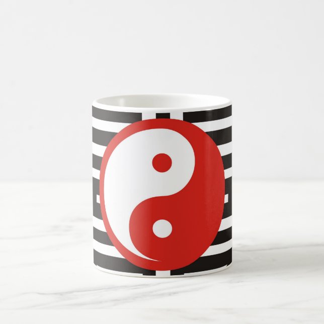 Taza De Café Tattoo Yin & Yang (Centro)