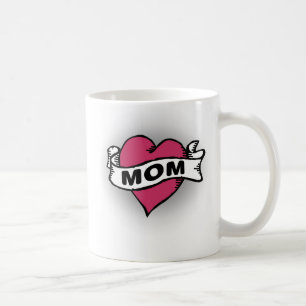 Taza De Café Tatuaje de la mamá