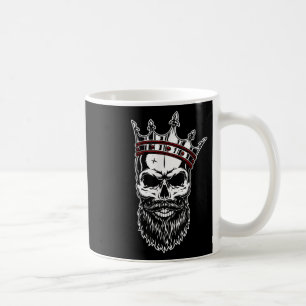 Taza De Café Tatuaje de la moda de los cráneos de los hombres