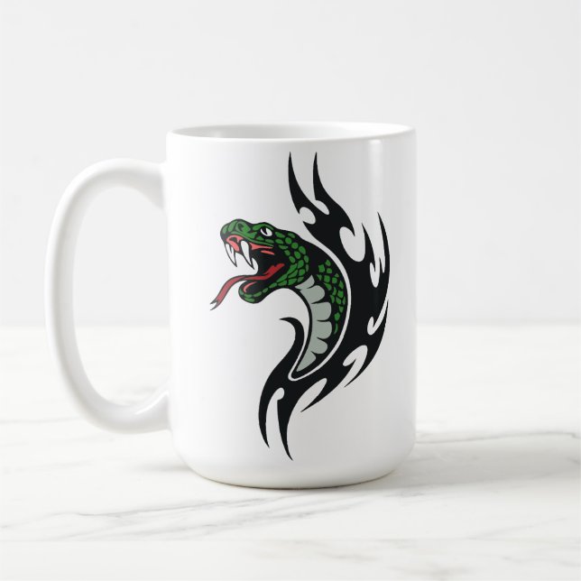 Taza De Café Tatuaje de serpiente (Izquierda)