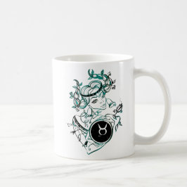 Taza De Café Taurus Art Deco Lady