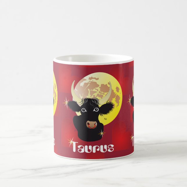 Taza De Café Taurus el abril 21 to May 20 Mug (Centro)