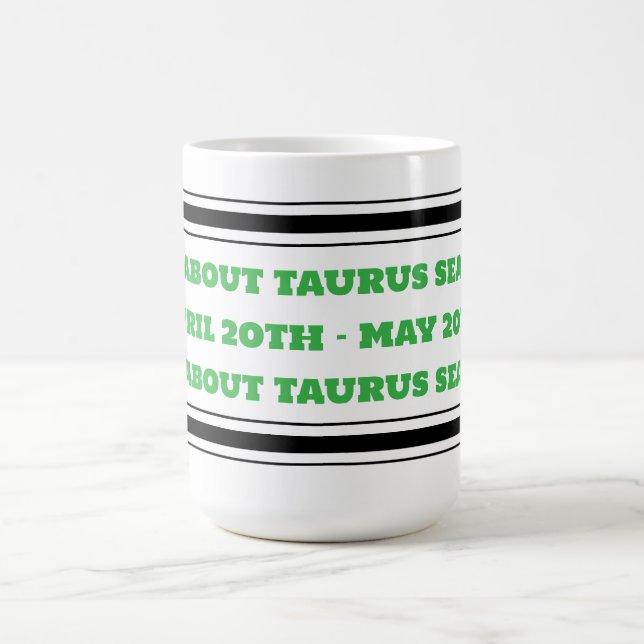 Taza De Café Taurus Season Coffee Mug (Centro)