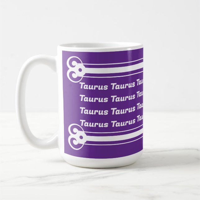 Taza De Café Taurus Vibes Coffee Mug (Izquierda)