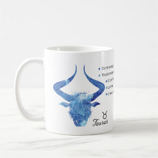 Taza De Café Taurus Zodiac Traits Mug
