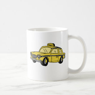 Taza De Café Taxi amarillo