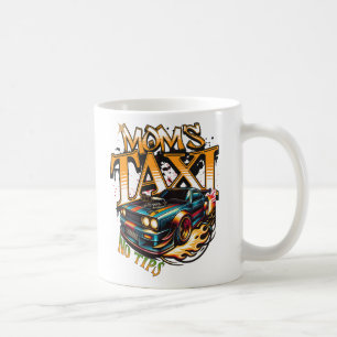Taza De Café Taxi de mamá sin propinas curioso auto callejero