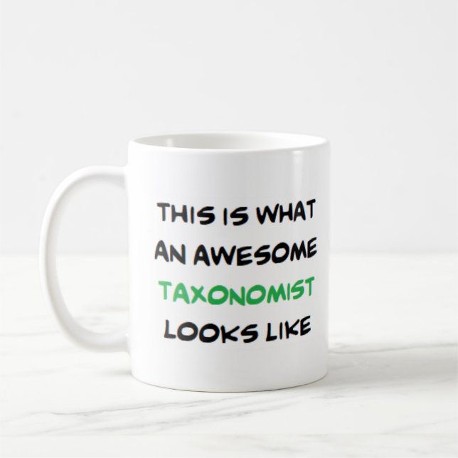 Taza De Café taxonómico, impresionante (Izquierda)
