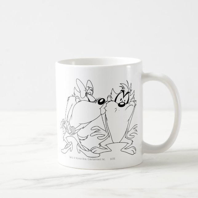 Taza De Café TAZ™ y She-Devil (Derecha)