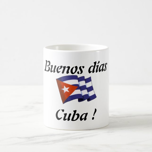 Taza De Café Taza a café “Buenos dias Cuba " (Centro)